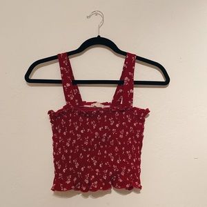 LA hearts red tank top